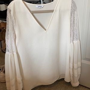Express Blouse, Cream color